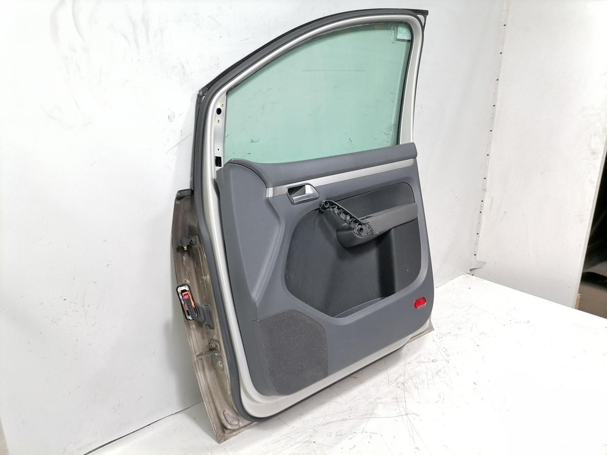 VW Touran original T&uuml;r vorn rechts LR7L Silver Leaf Rohbau Bj.2009